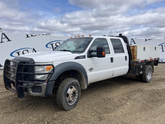 2012 Ford F550 Flatbed Truck