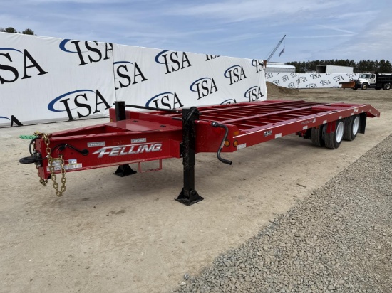 2025 Unused Felling 25â€™ Equipment Trailer