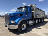 2021 Peterbilt 567 Quad Axle Dump Truck