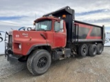 1993 Mack Dm690s Quad Axle Dump Truck