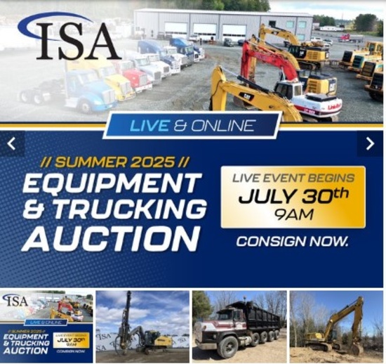 Annual Spring Heavy Equipment Auction - Day 1 of 4