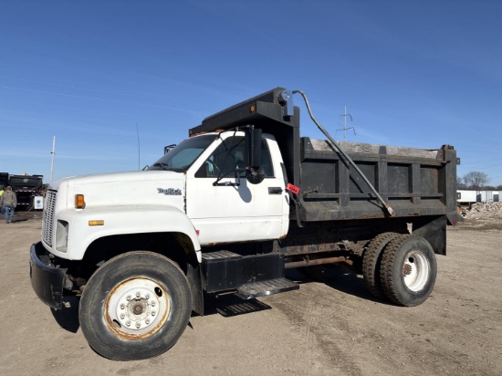 2002 Gmc Topkick Single Axle Dump Truck