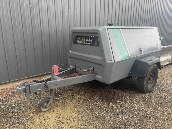 1993 Ingersoll Rand P-175c Towable Air Compressor