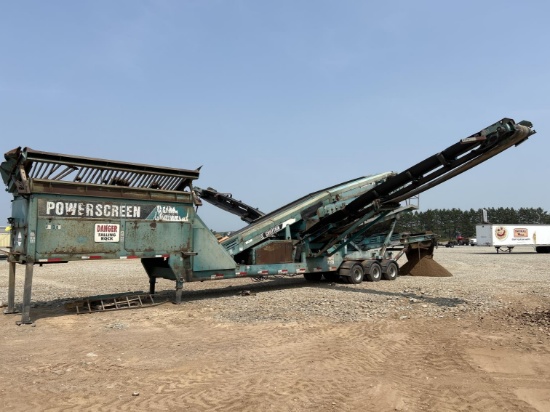 2007 Powerscreen Chieftain 2100 Towable Vibratory