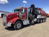 2012 Kenworth T800 Quad Axle Vac Truck