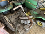 Walking Plow And Well Pump Jack