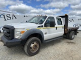 2011 Ford F-550 4x4 Flatbed Truck