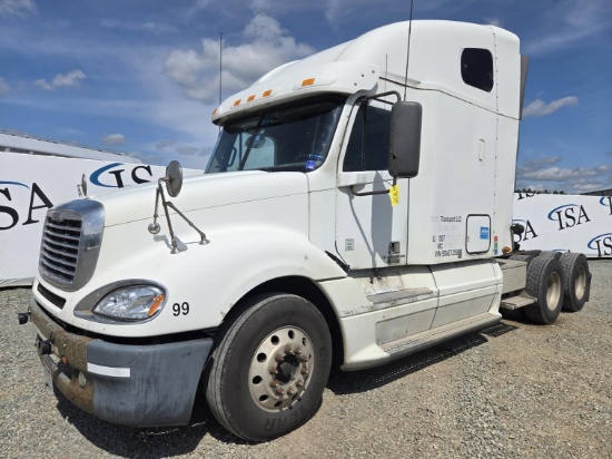 2009 Freightliner Sleeper Cab Truck Tractor