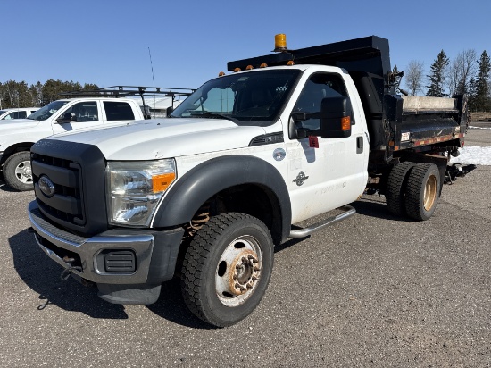 2014 Ford F-550 Xl Superduty 4x4 Dump Truck