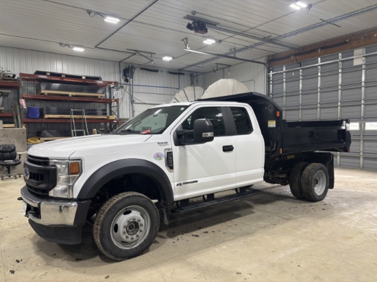 2022 Ford F550 Sd Single Axle Dump Truck