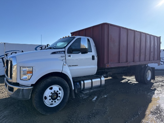 2023 Ford F750 Single Axle Dump
