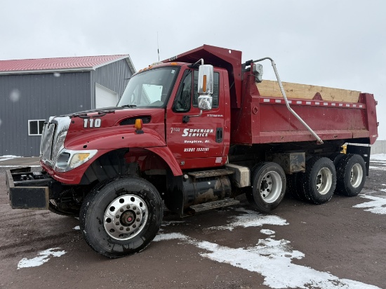 2006 International 7600sfa Tri Axle Dump Truck