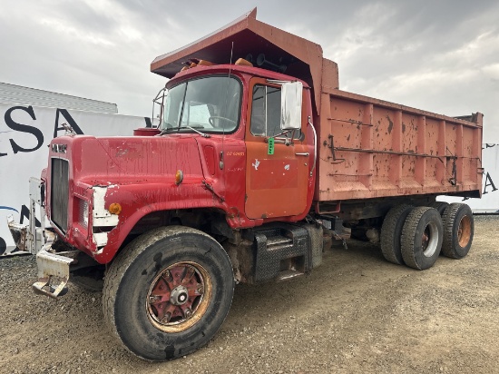 1983 Mack Dm686s Tandem Axle Dump Truck