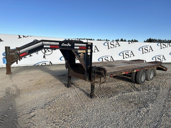 2016 Cornelius Mfg Inc 21' Gooseneck Trailer