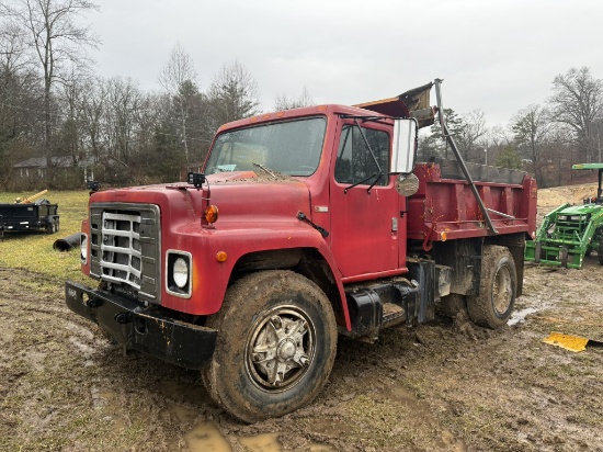 1980 International 1754 Single Axle Dump Truck