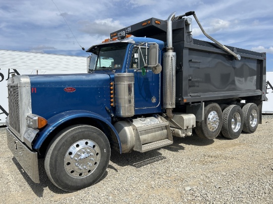 1999 Peterbilt 379 Tri Axle Dump Truck