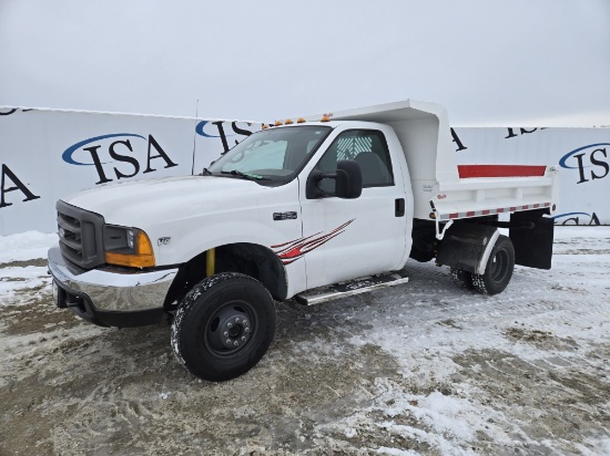 2001 Ford F-350 4x4 Dump Truck