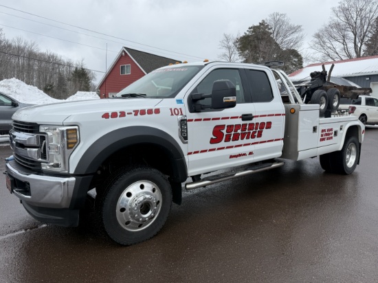 2018 Ford F550 Tow Truck