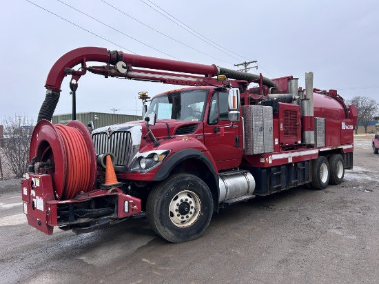 2013 International 7500 6x4 Hydro-excavation Truck