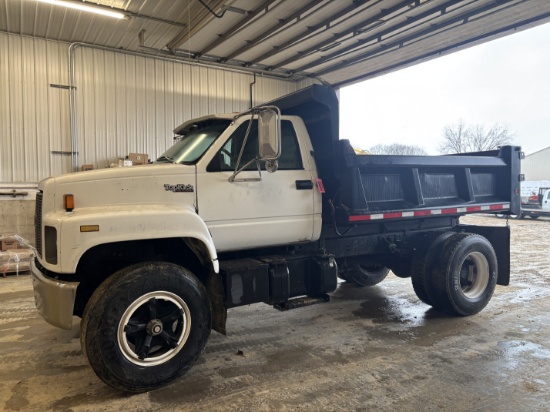 1995 Gmc Top Kick Single Axle Dump Truck