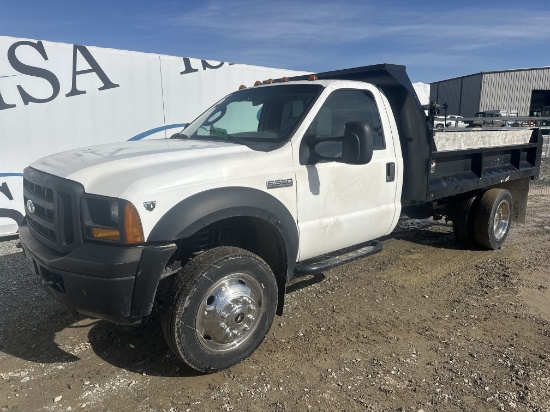 2006 Ford F-550 Single Axle Dump Truck