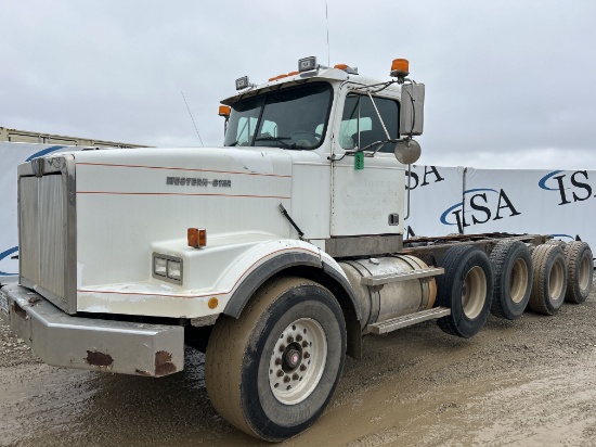 1996 Western Star 4964s Quad Axle Cab And Chassis