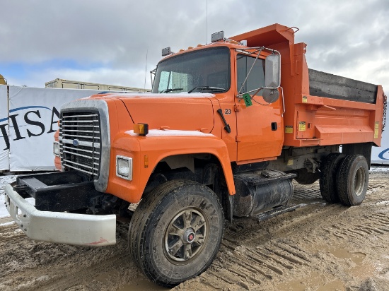 1997 Ford Single Axle Dump Truck