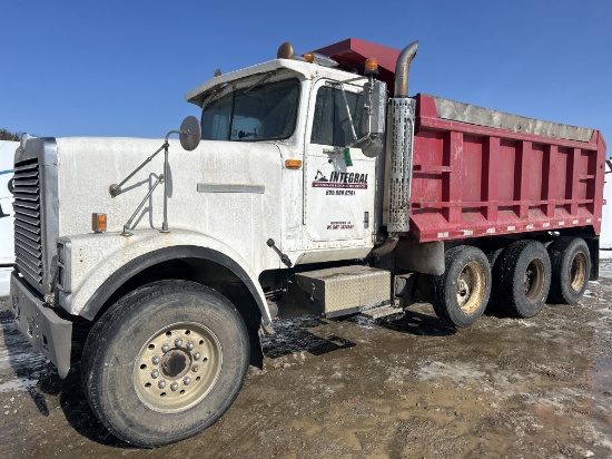 1986 International F9370 Tri Axle Dump Truck