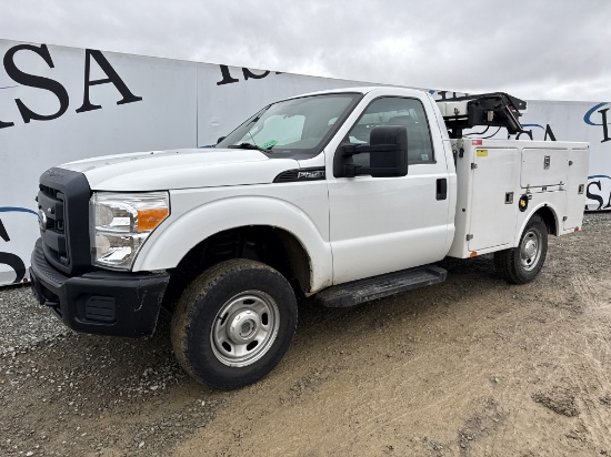 2015 Ford F-250 Super Duty Sign Board Service Truck