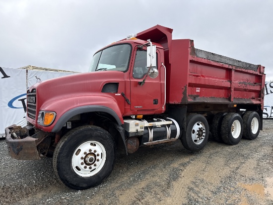 2005 Mack Cv713 Tri Axle Dump Truck