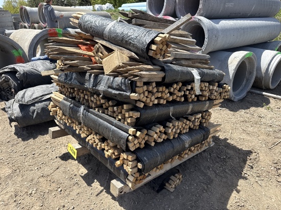 Pallet Of Silt Fence