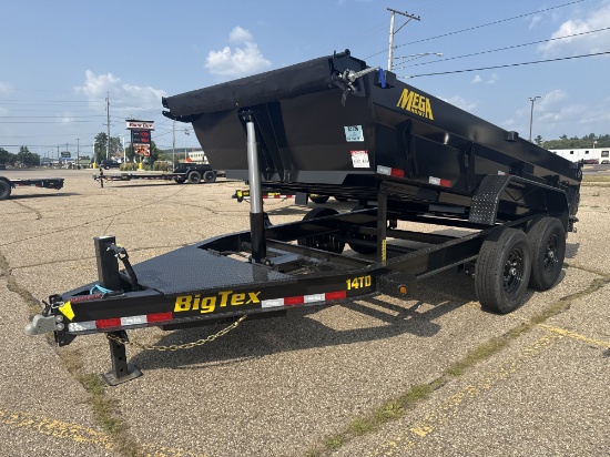 2026 Unused Big Tex 14td 14' Hydraulic Dump Trailer