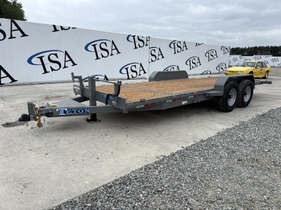 2026 Teton Trailer Mfg 20' Tilt Deck Trailer