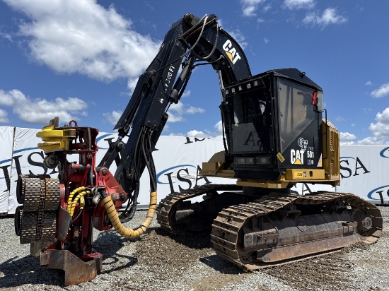 2014 Caterpillar 501hd Tracked Processor Harvester