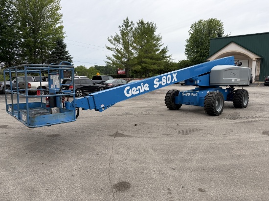 2013 Genie S-80x Boom Lift