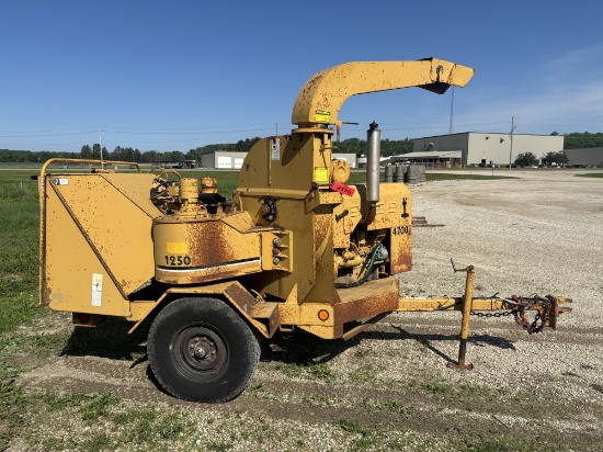 1991 Vermeer 1250bc Towable Wood Chipper