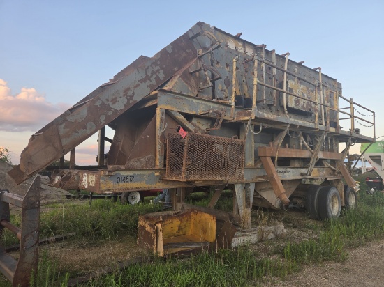 Cedarapids Triple Deck Wash Plant