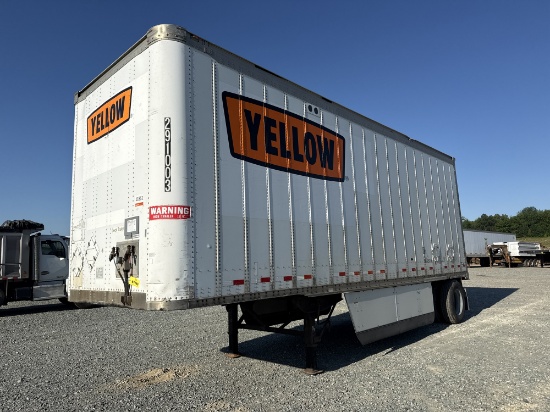 2007 Wabash National Corp. 28' Van Trailer With Genset