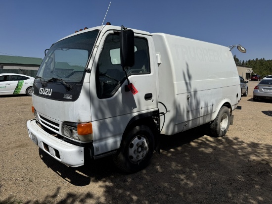 2002 Isuzu Npr Spray Truck