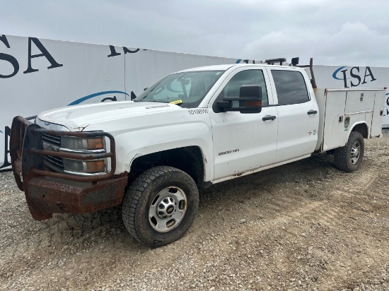 2015 Chevrolet 2500hd 4x4 Service Truck