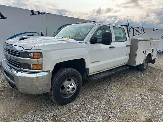 2017 Chevrolet 3500hd 4x4 Service Truck