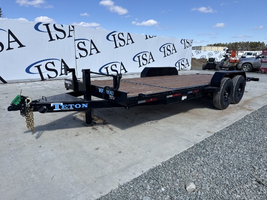 2026 Teton Trailer Mfg, Llc 20' Tilt Deck Trailer