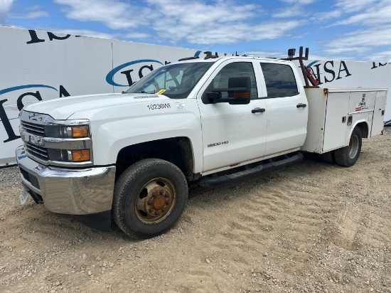 2016 Chevrolet 3500 Hd 4x4 Service Truck