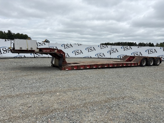 2008 Talbert Mfg Inc 55 Ton Tri Axle Lowboy