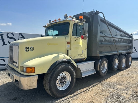 1995 International 9200 Quad Axle Dump Truck