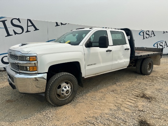 2019 Chevrolet Silverado 3500hd 4x4 Flatbed Truck