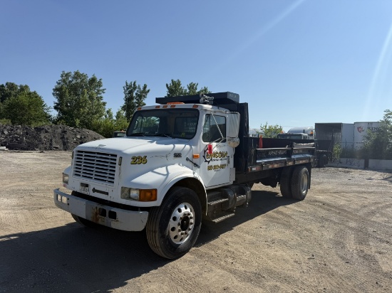 1998 International 4900 Single Axle Dump Truck