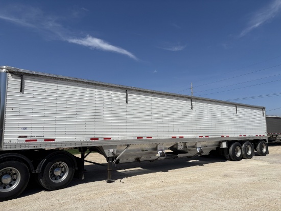 2018 Timpte Super Hopper Tri Axle Hopper Bottom Semi Trailer