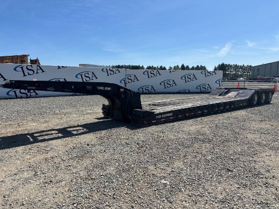 2005 Trail King T130 Tri Axle Lowboy Trailer