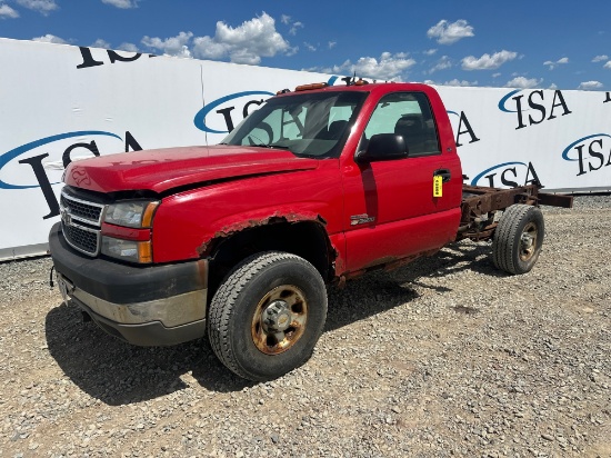 2005 Chevrolet 3500 4x4 Cab And Chassis